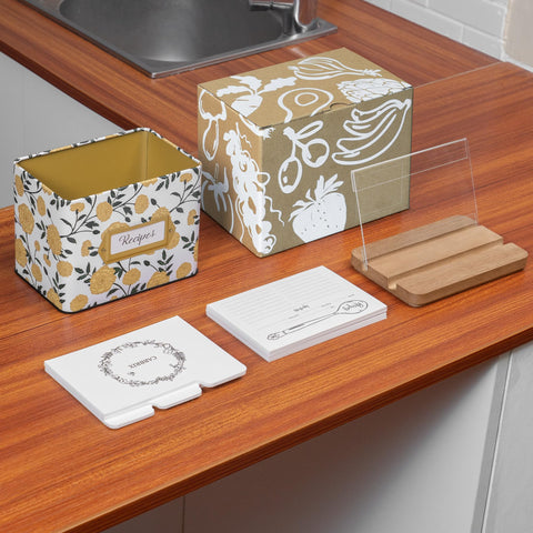 Cabbrix Marigold counter display highlights vibrant color and practical storage.