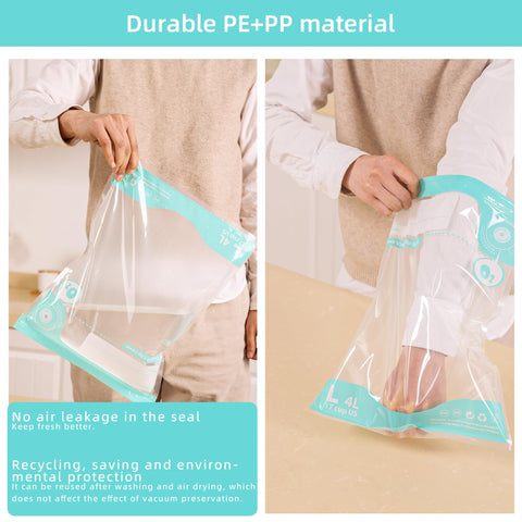 CABIBOX meal prep and fridge storage with airtight bags.