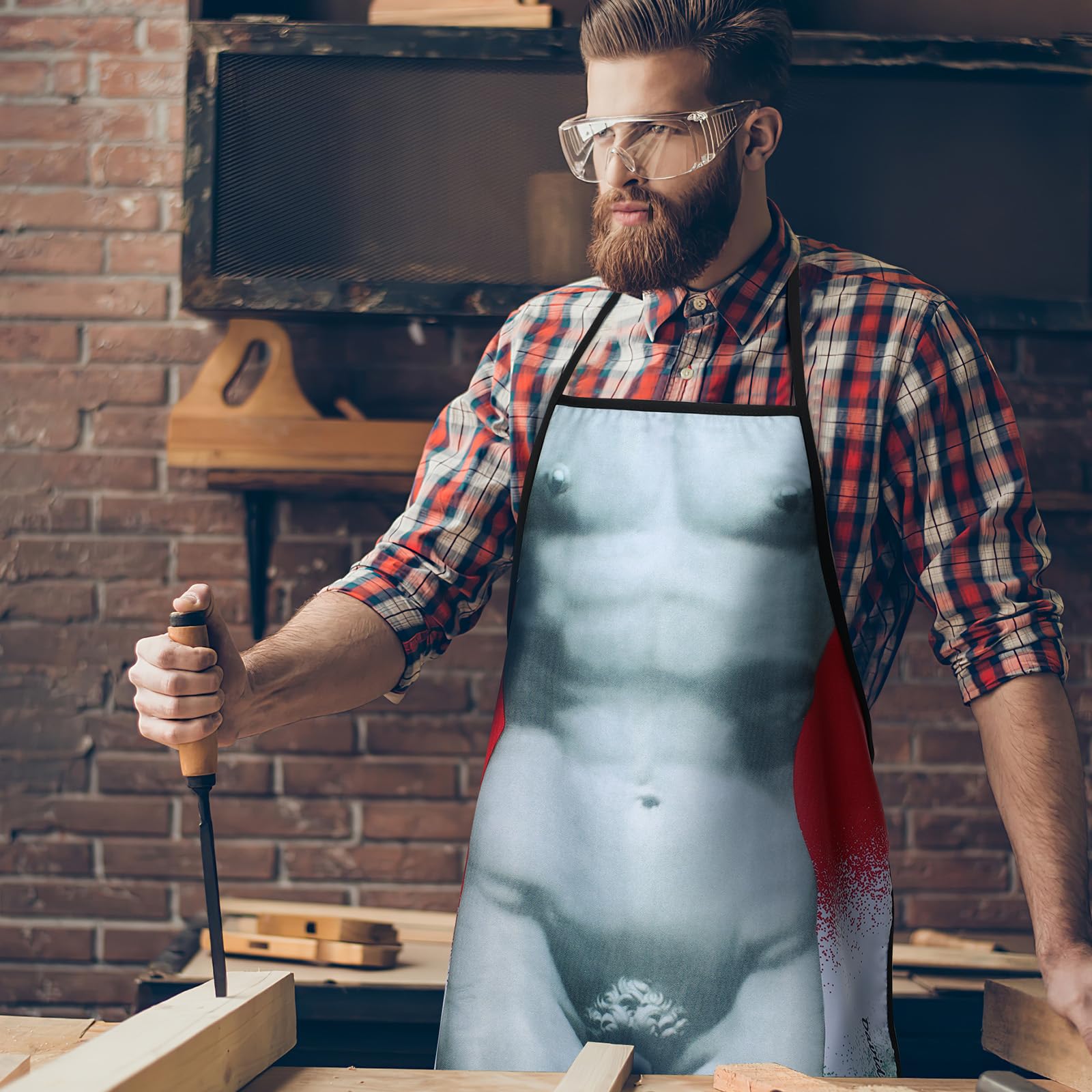 Cabilock packaging-ready gift apron ideal for Father’s Day or birthdays.