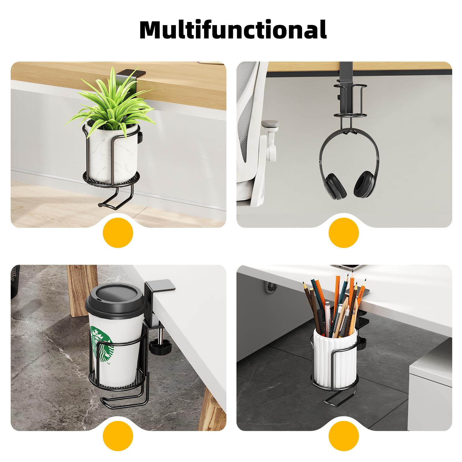 CABTE lawn chair cup holder keeps beverages close at outdoor setups.