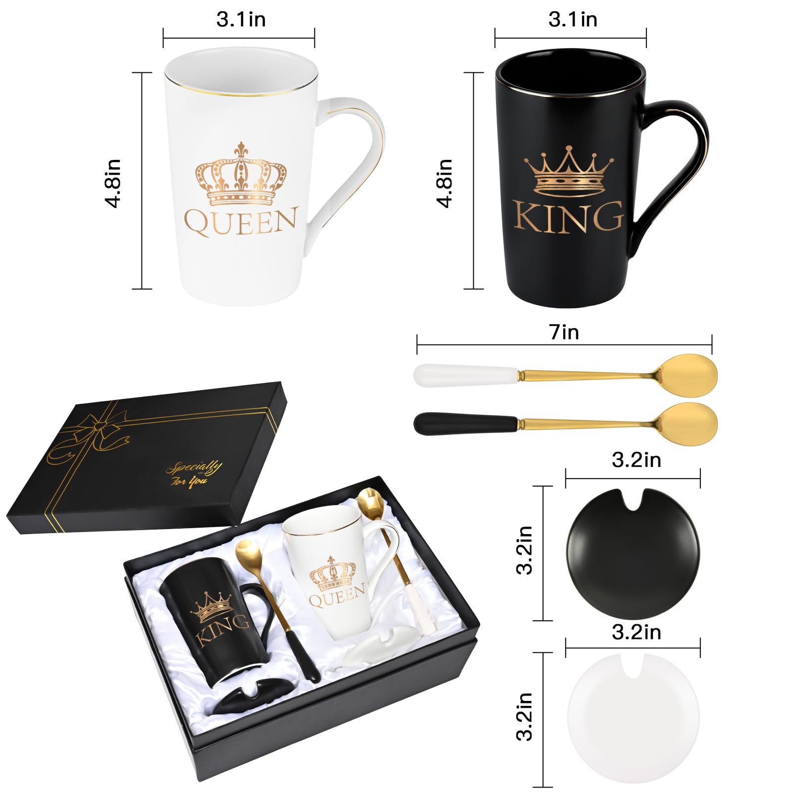 Cabtnca mugs glossy surface enhances everyday coffee enjoyment.