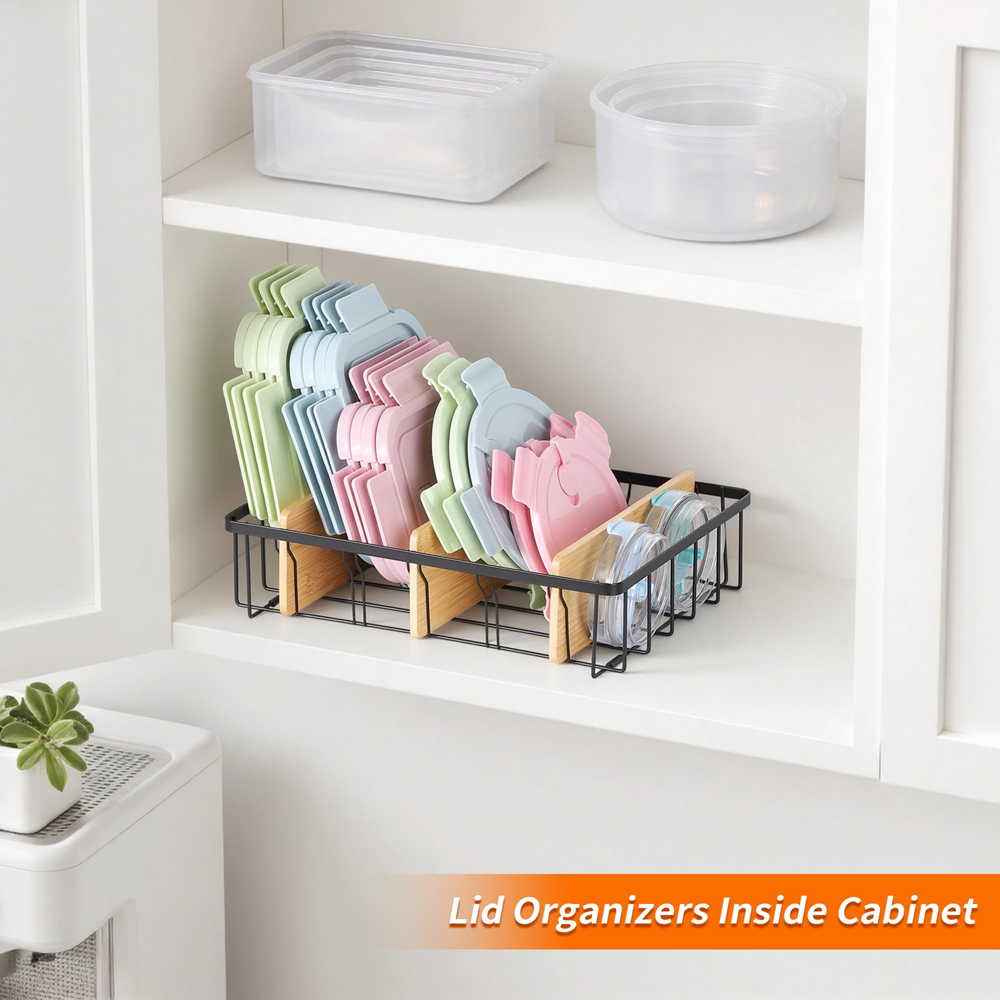 CACHOLIV multi-use storage organizer for kitchen, bathroom, and pantry.