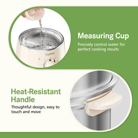 CACHOO boil-dry protection for safe, hands-off operation