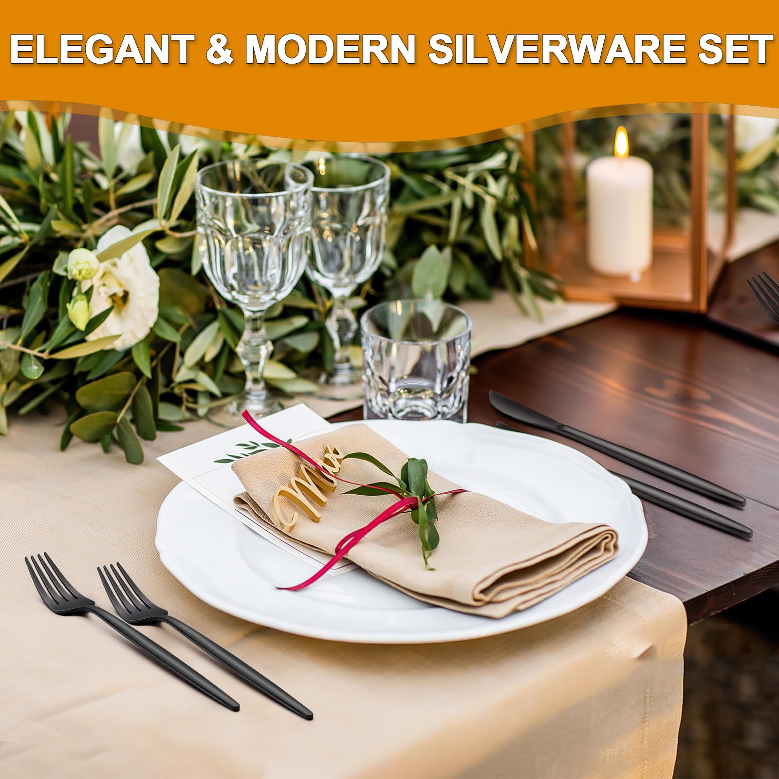 CACOLES salad forks highlight salads with a sleek silhouette