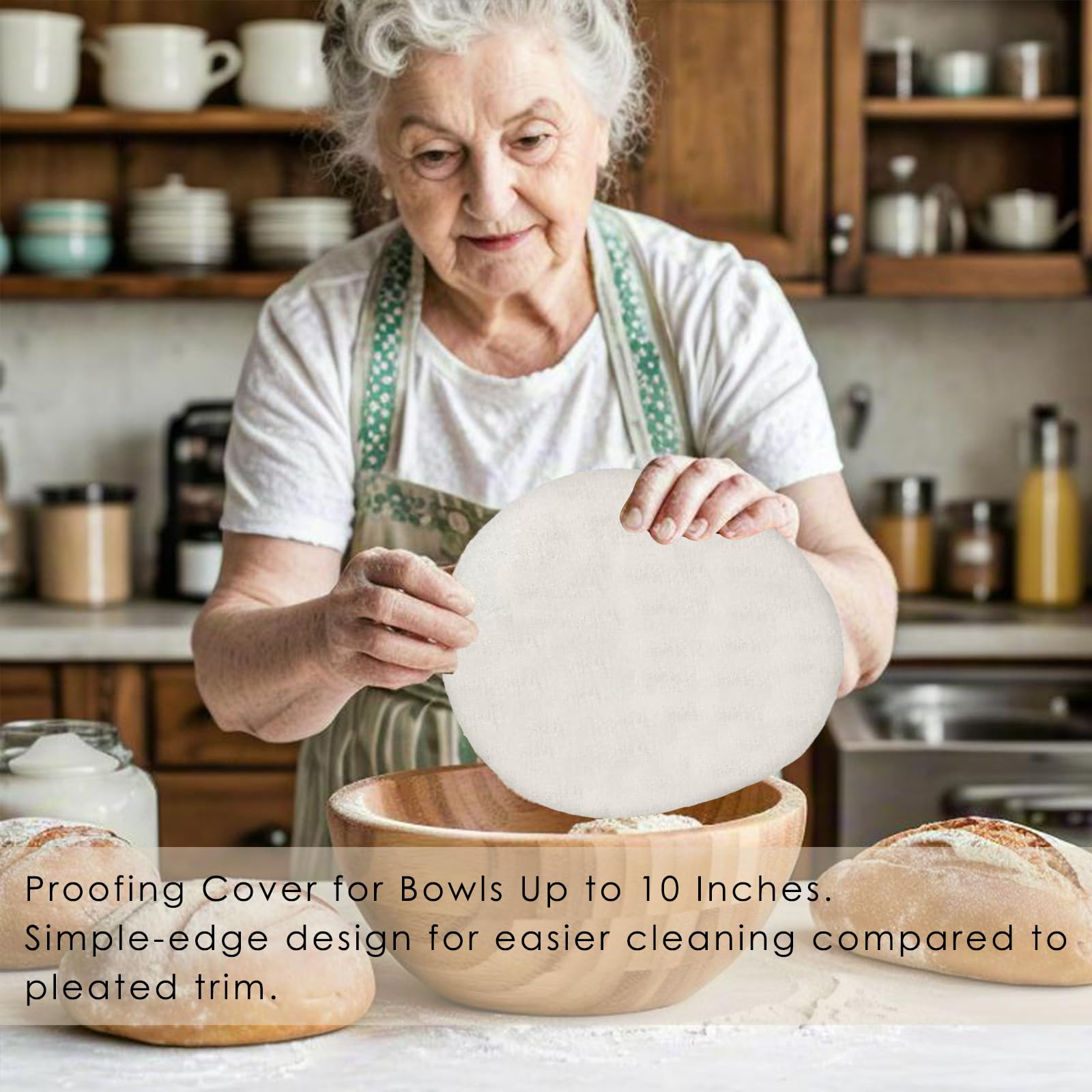 Cacolor BPA free inner lining keeps bread safely stored inside the bags