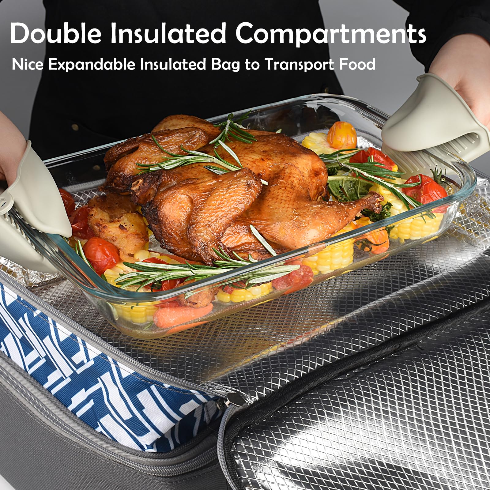 CaCTOUR insulated interior with foil lining supports temperature control during transport