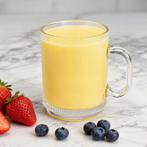 Cadamada dishwasher-safe glass cups for quick cleanup after entertaining