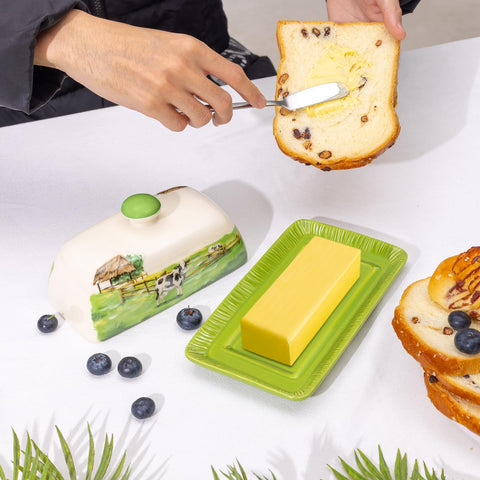 CADVJXZ kitchen decor butter container ideal for everyday use and gifting