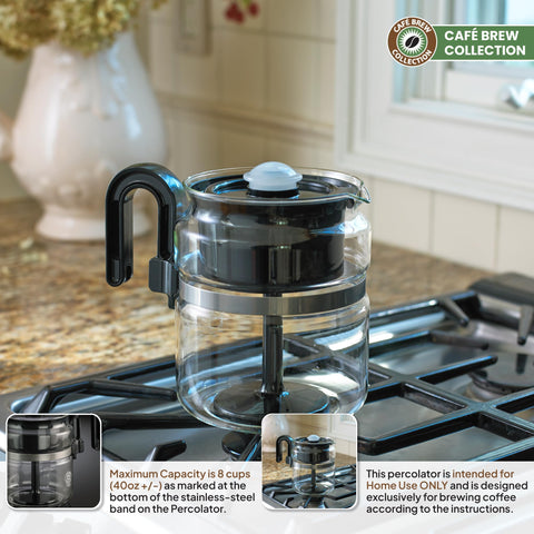 CAFÉ BREW Collection assembled in the USA with phenolic handle