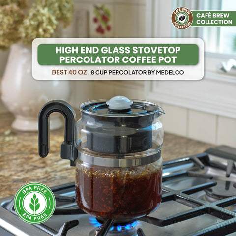 CAFÉ BREW Collection borosilicate glass from Schott DURAN for durability