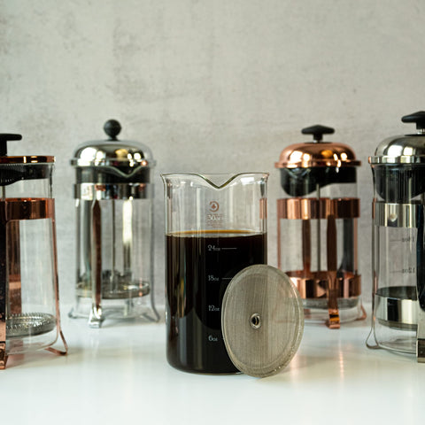 Cafe Crush Club dishwasher-safe carafe cleans quickly after brewing.