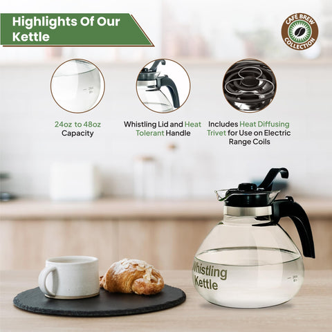 CAFÉ BREW COLLECTION easy-clean top-rack dishwasher safe for quick cleanup