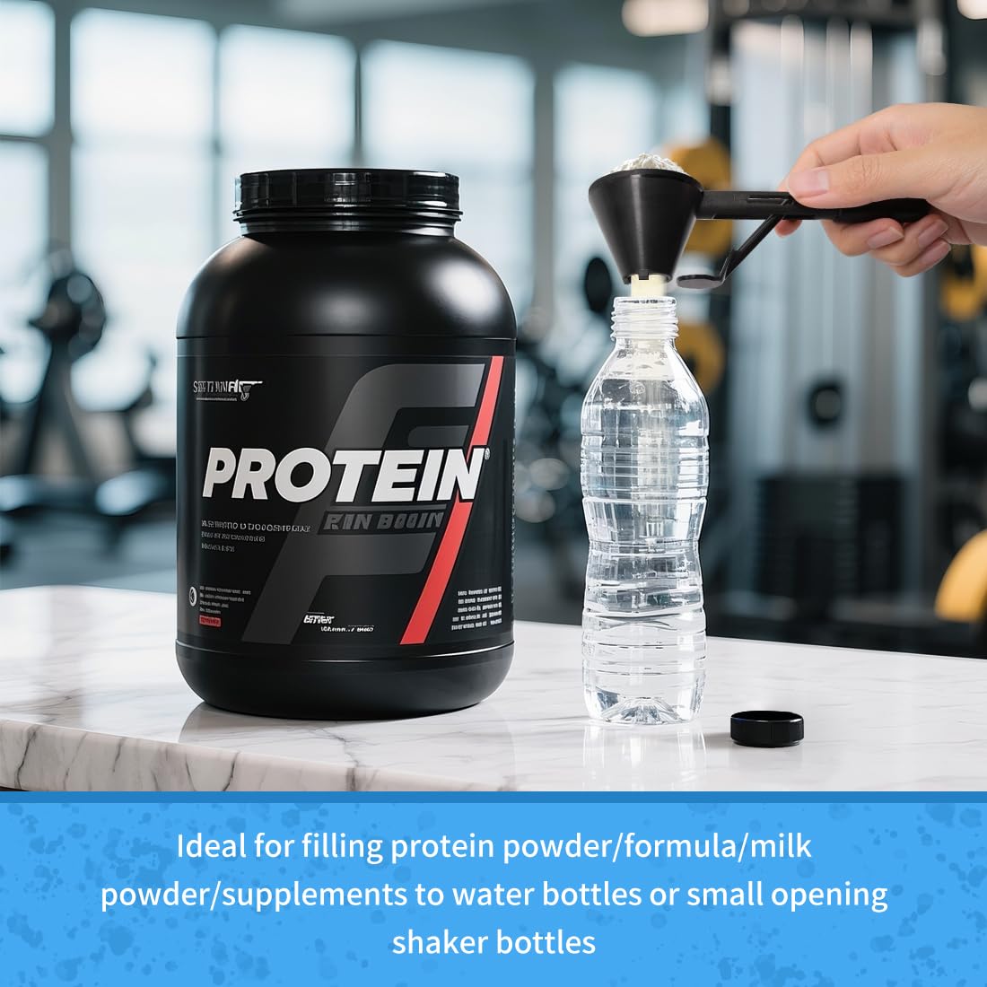 CAFEMASY coffee grounds funnel scoop ready for easy K-cup refills.