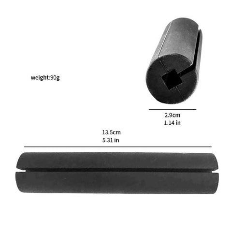 CAFEMASY rubber sleeve packaging photo indicating easy replacement option.