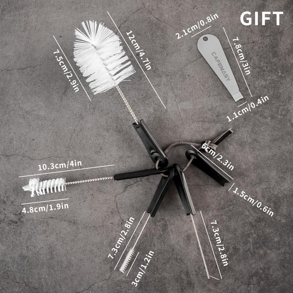 CAFEMASY steam wand and milk frother cleaner for precise maintenance.