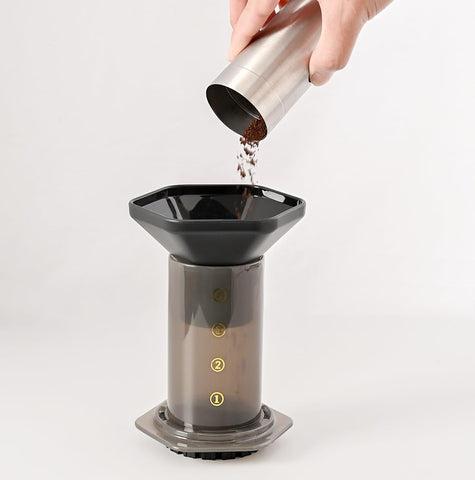CAFEMASY travel bag for Aeropress enables safe on-the-go brewing