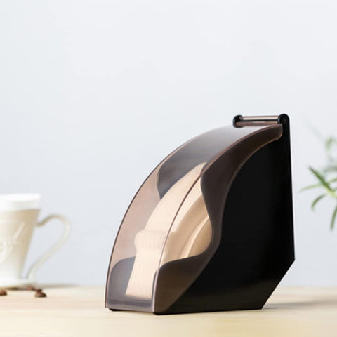 CAFEMASY is compatible with V60 and cone filter sizes.