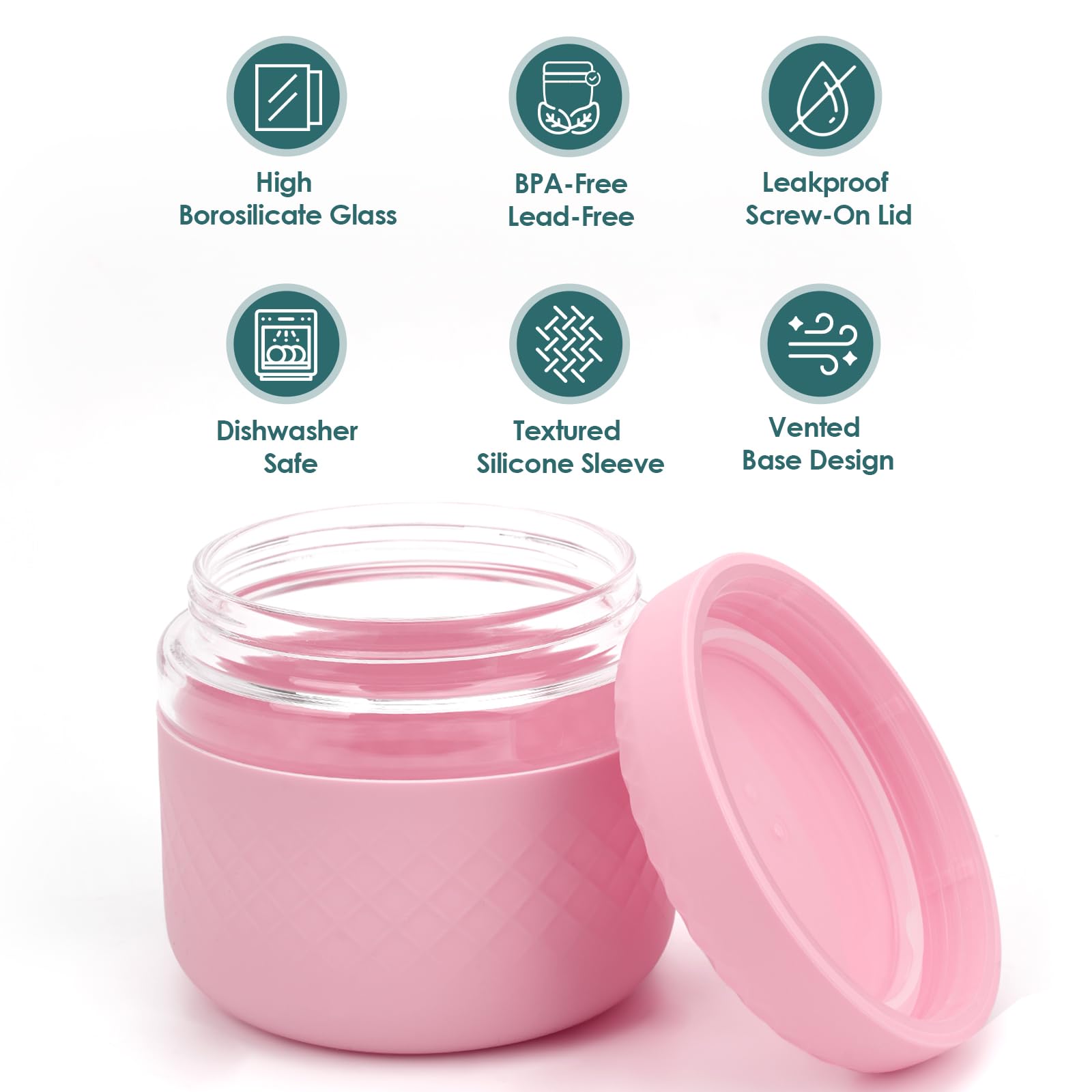 Cafezi eco-friendly glass storage helps reduce single-use plastics