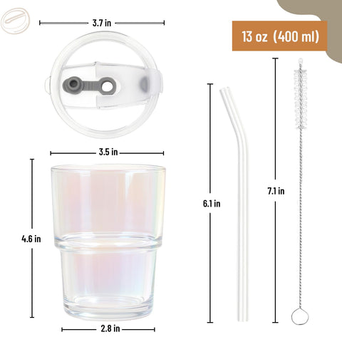 Cafezi perfect for iced coffee, tea, juice, or water on the go.