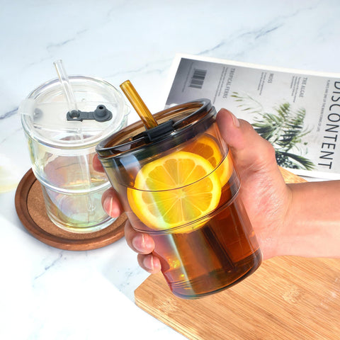 Cafezi leak-proof 2-in-1 lid with sip spout for mess-free travel.