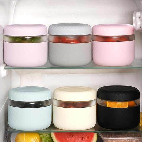 Cafezi airtight seal keeps salads, soups, and oats portable and fresh.