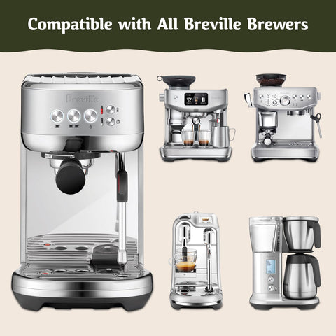Breville Descaler being poured into the machine's water reservoir