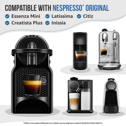 Caffenu Nespresso cleaning pod environmentally-kind materials support sustainable coffee care.
