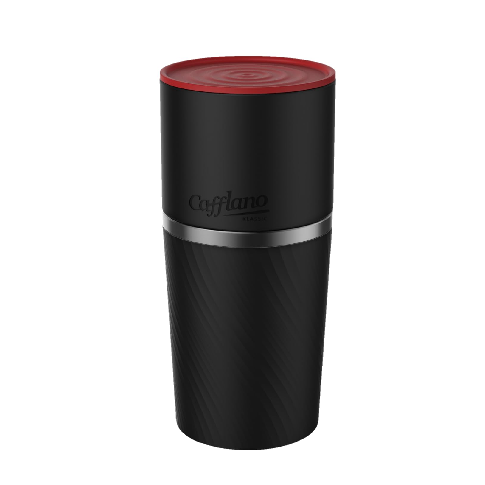Cafflano Klassic all-in-one setup for travel coffee on the go