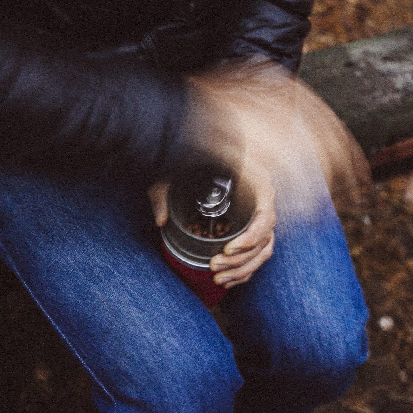 Cafflano Klassic bean level markers for precise dosing