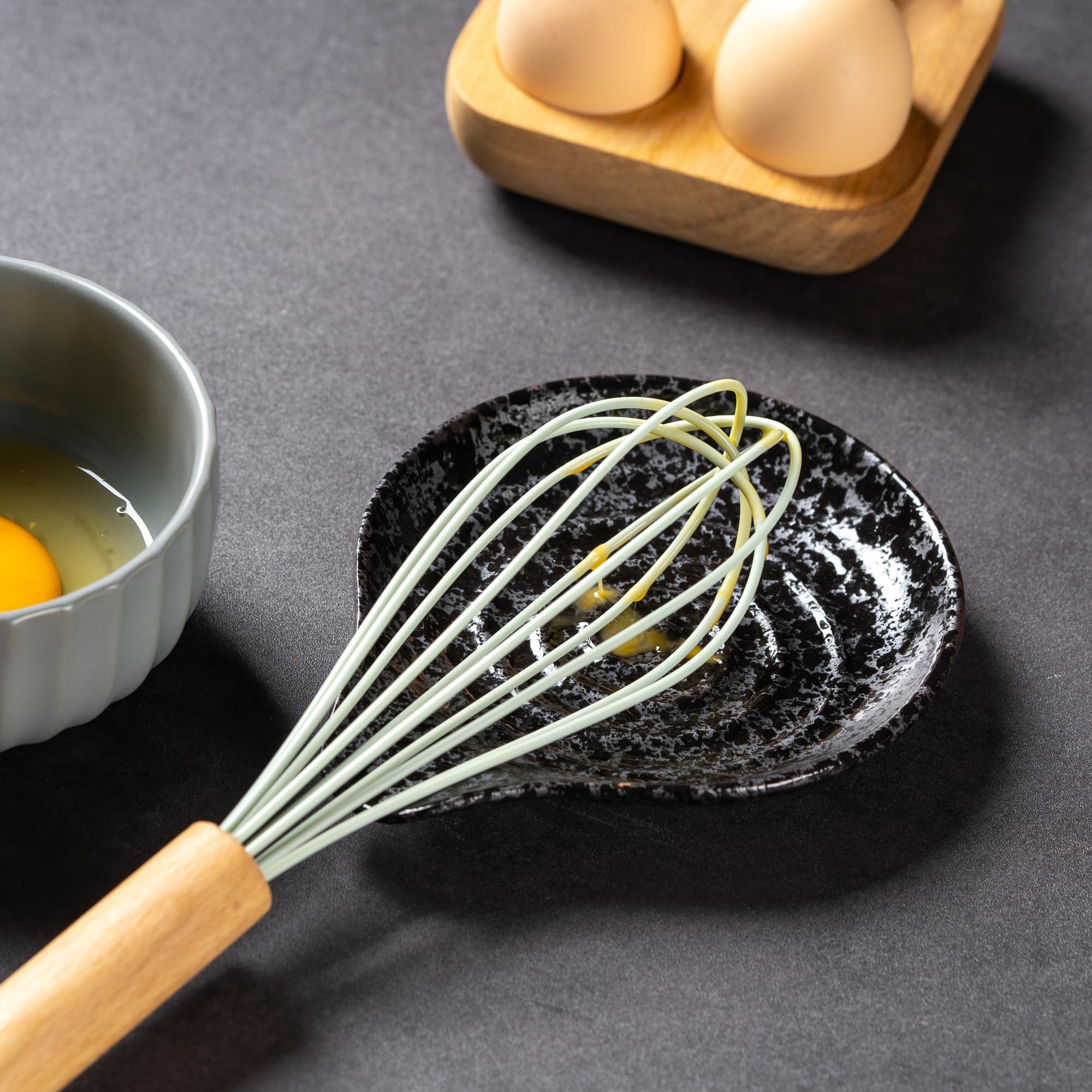 Caigmo spatula ladle tongs rest for organized cooking