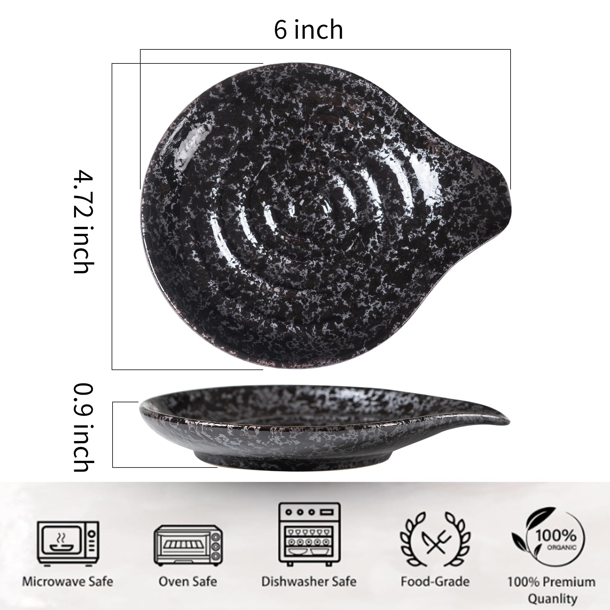 Caigmo spoon rest in gift box, ideal for gifting.