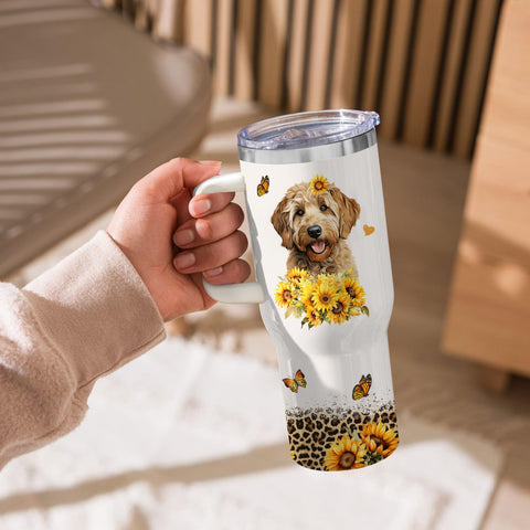 Caiibaoob double-wall insulation tumbler keeps beverages at temperature