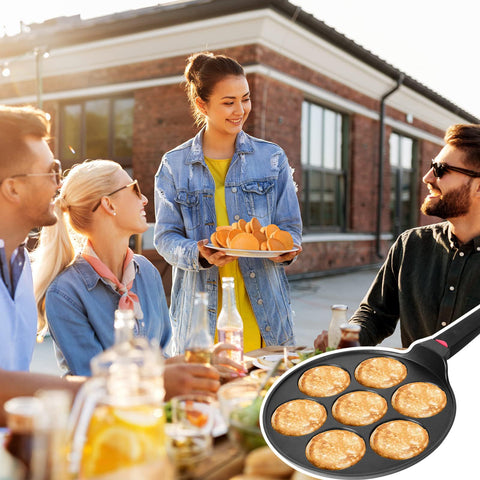 CAINFY Pancake Pan dishwasher safe convenience in busy kitchens.