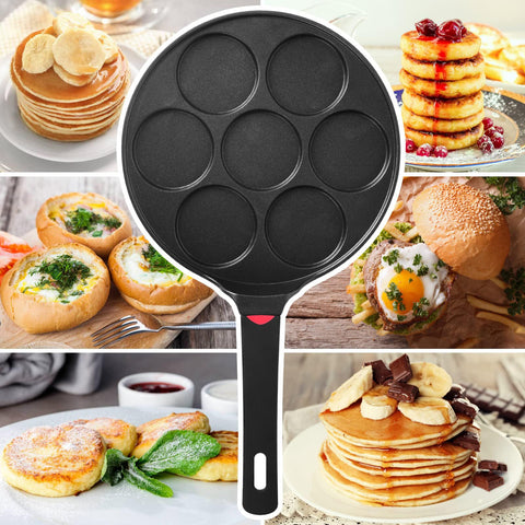 CAINFY Pancake Pan induction-compatible base for versatile stovetop use.