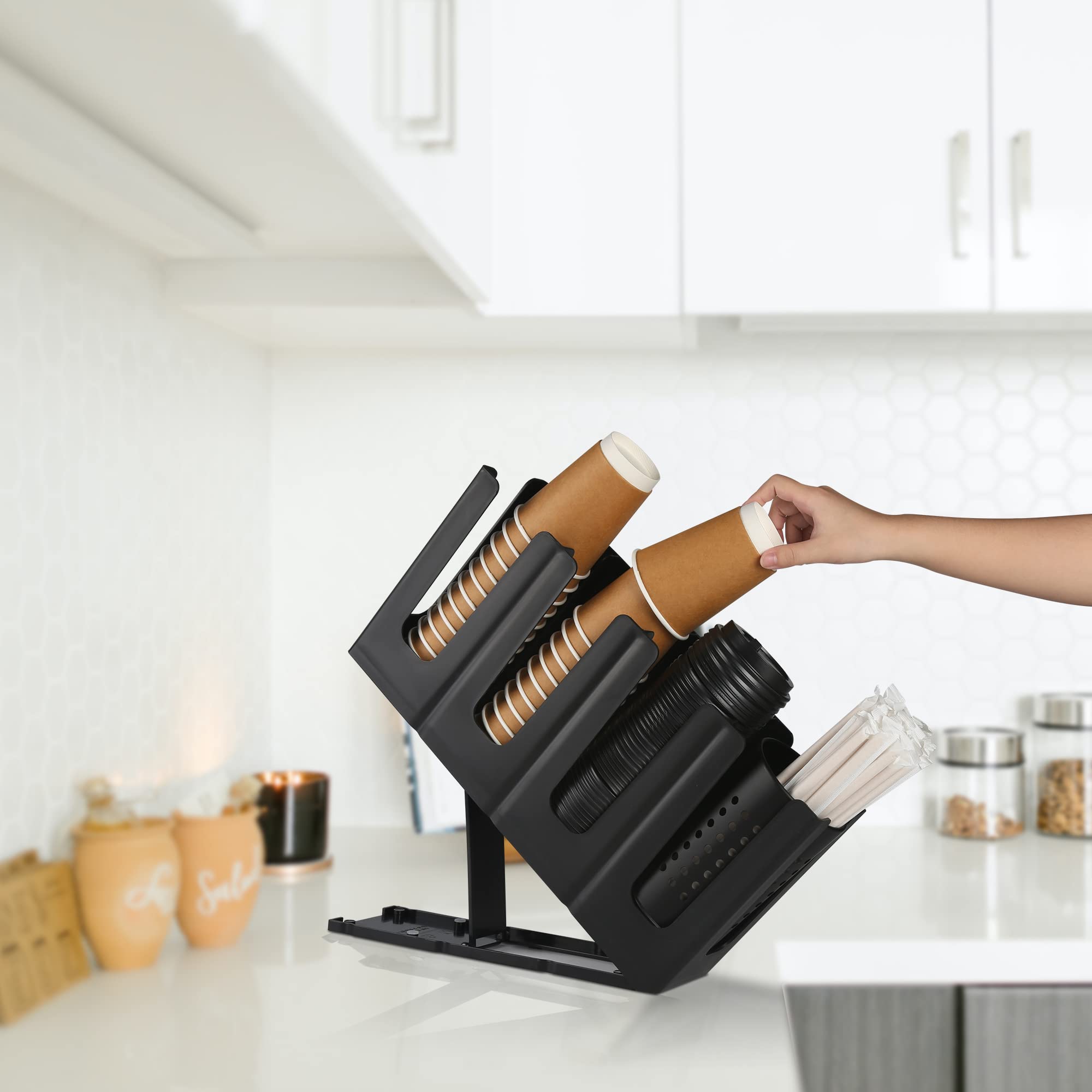 Cairondin kitchen counter setup image illustrating practical placement in busy areas.