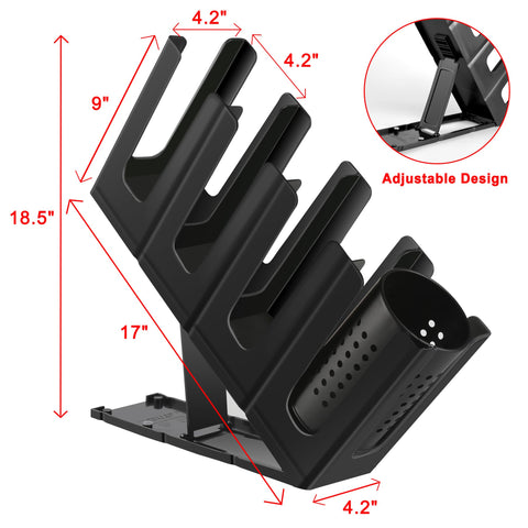 Cairondin paper cup holder side view highlighting compact design for any counter.