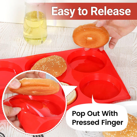 CAKETIME non-stick surface enables easy release and simple cleanup