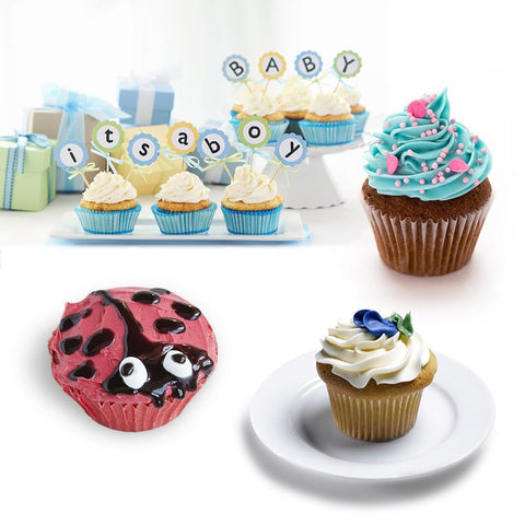 CAKETIME flexible silicone muffin pan for easy handling and storage.