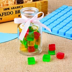 CAKETIME versatile molds for candy chocolate ice cubes and toppers