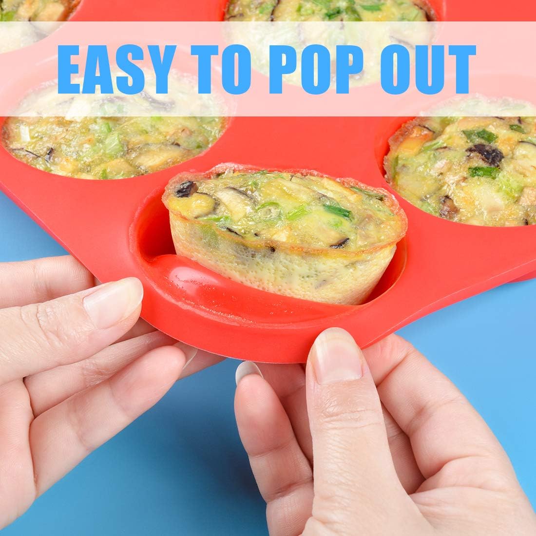 CAKETIME multi-use muffin pan for muffins, cupcakes, tarts, and more.