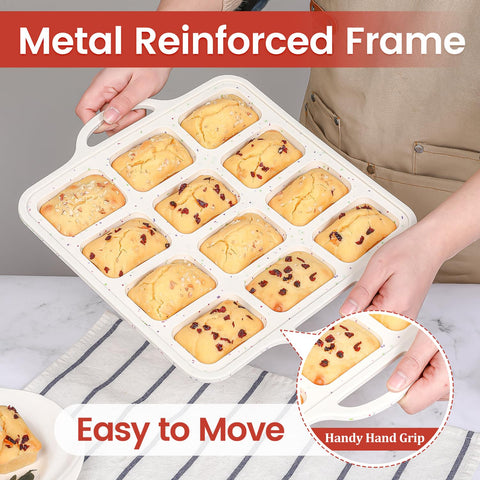 CAKETIME dishwasher-safe silicone pan for quick cleanup
