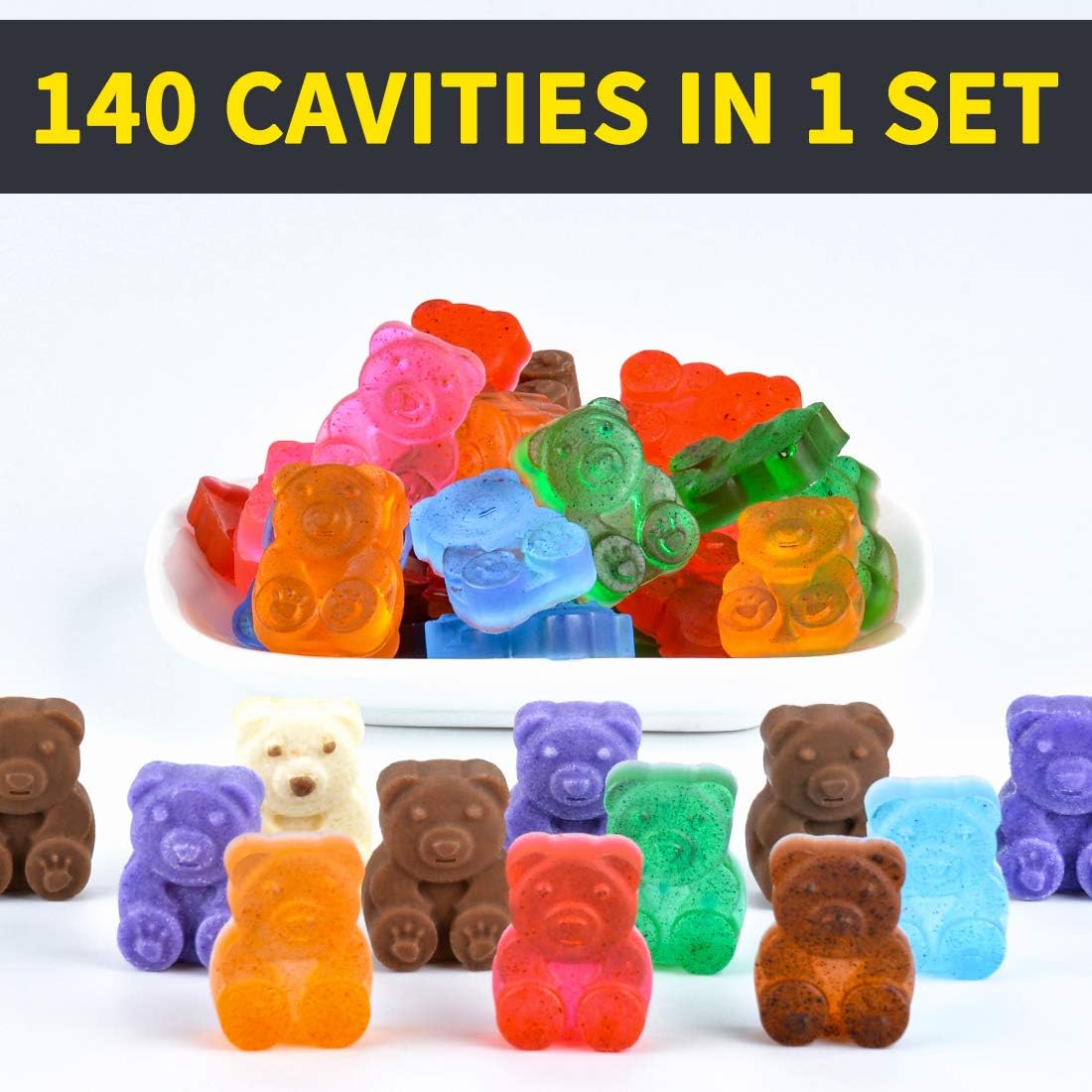 CAKETIME silicone mold flexible for easy release and quick cleanup.