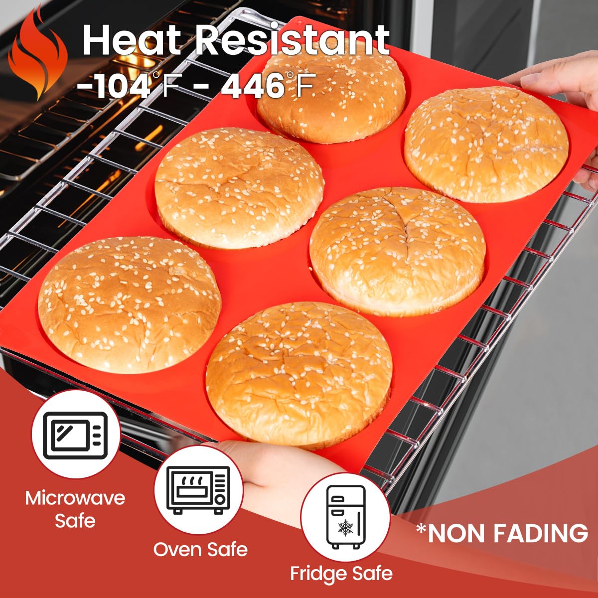 CAKETIME wide heat range handles cold-to-hot transitions safely