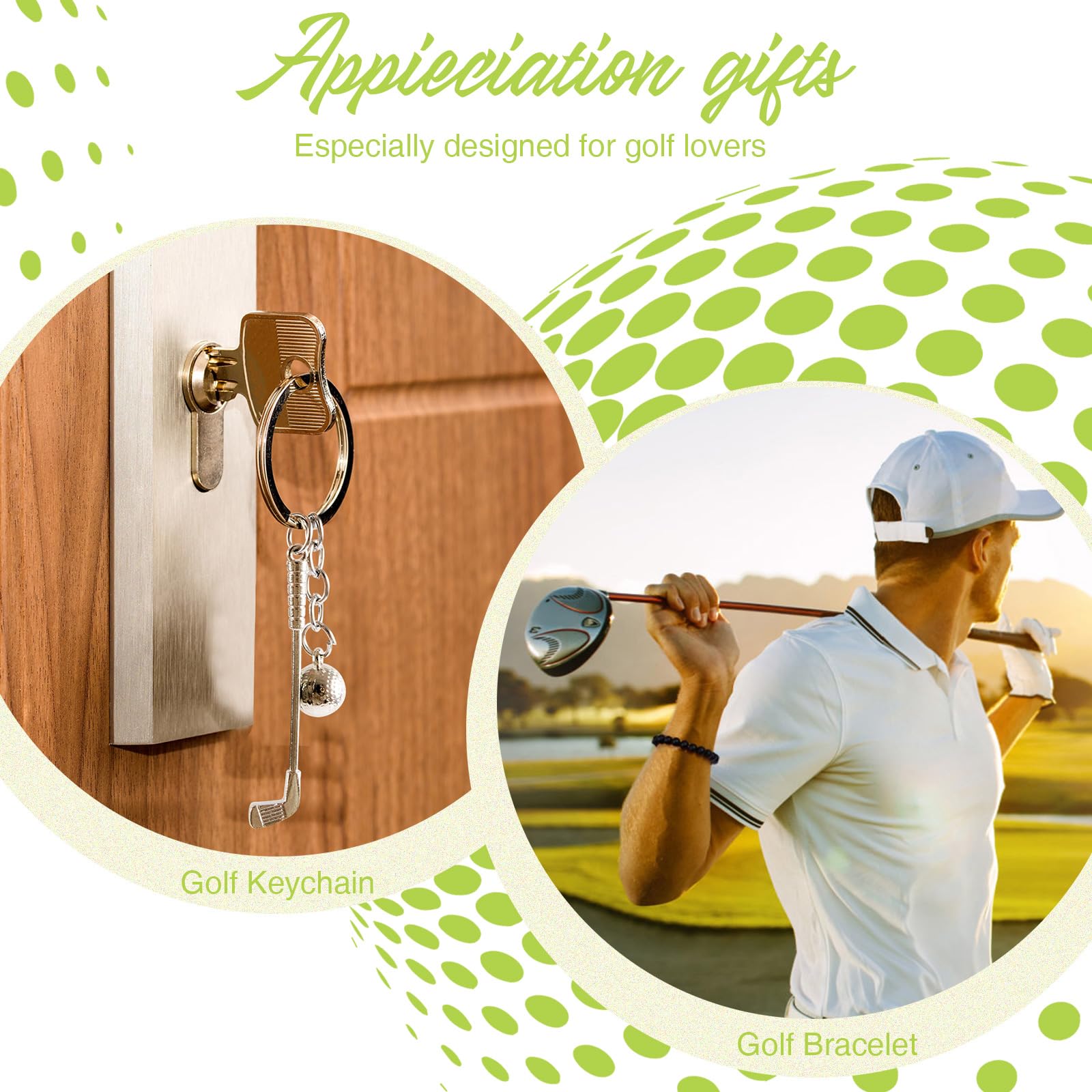 CAKKA golf keychain as a stylish, practical on-course accessory