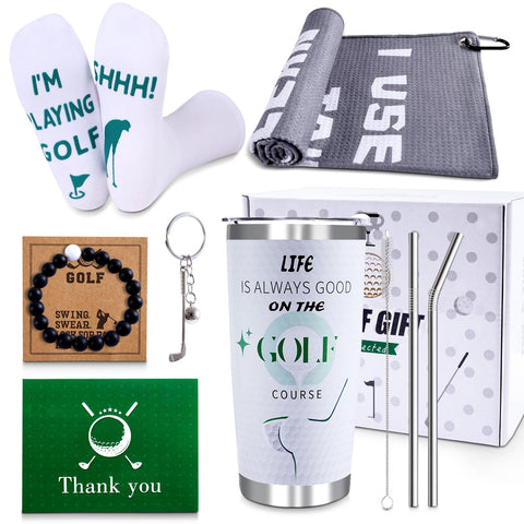 CAKKA golf tumbler 20oz with leakproof lid for on-course hydration
