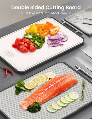 Callsky titanium surface resists knife marks and cleans easily.