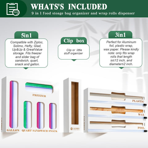 Calmbee drawer storage box keeps clips organized in a drawer