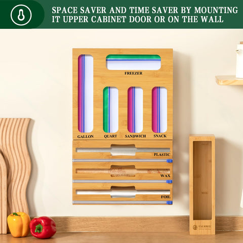 Calmbee bamboo finish adds warmth to your kitchen.