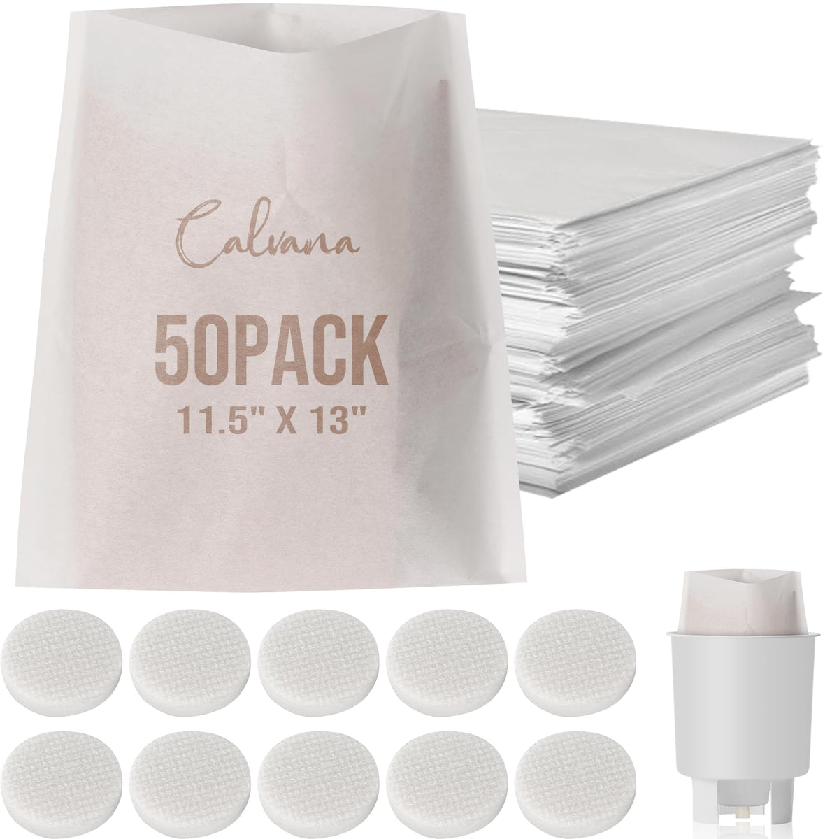 Calvana Toddy felt filters close-up for smooth cold brew.