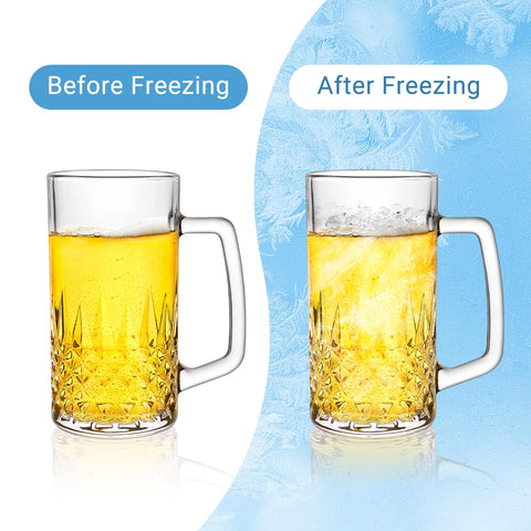 Cambareign 20oz mug is freezer-ready to chill drinks without dilution.
